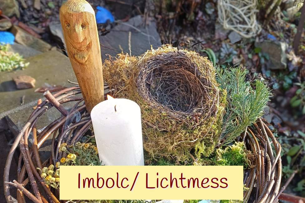 Gesteck für Imbolc / Lichtmess