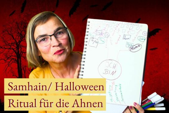 Samhain Ritual mit Kerzen und Ahnenbaum – Jahreskreisfest für Loslassen und Ahnenkraft