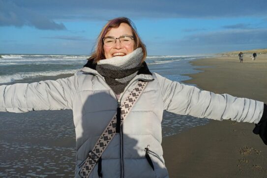 Gaby am Meer